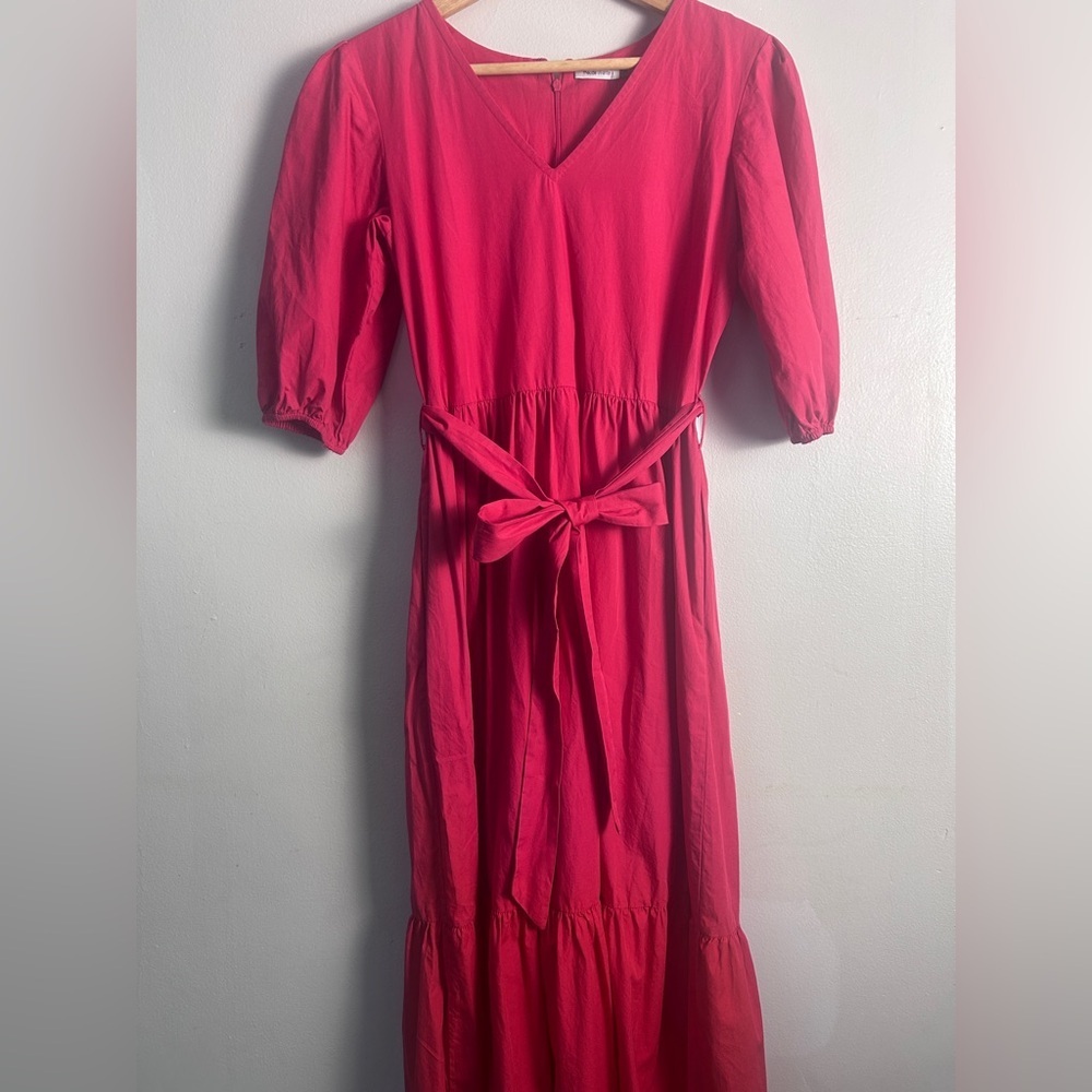 Maude Pink Maxi Dress